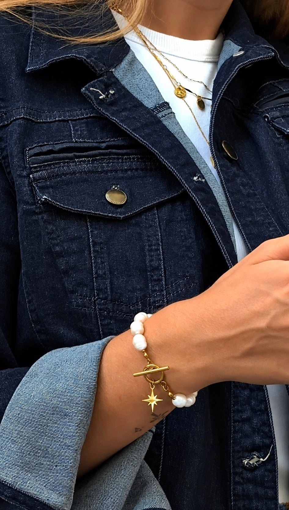 Bracelet Zöē — Perles d’eau douce