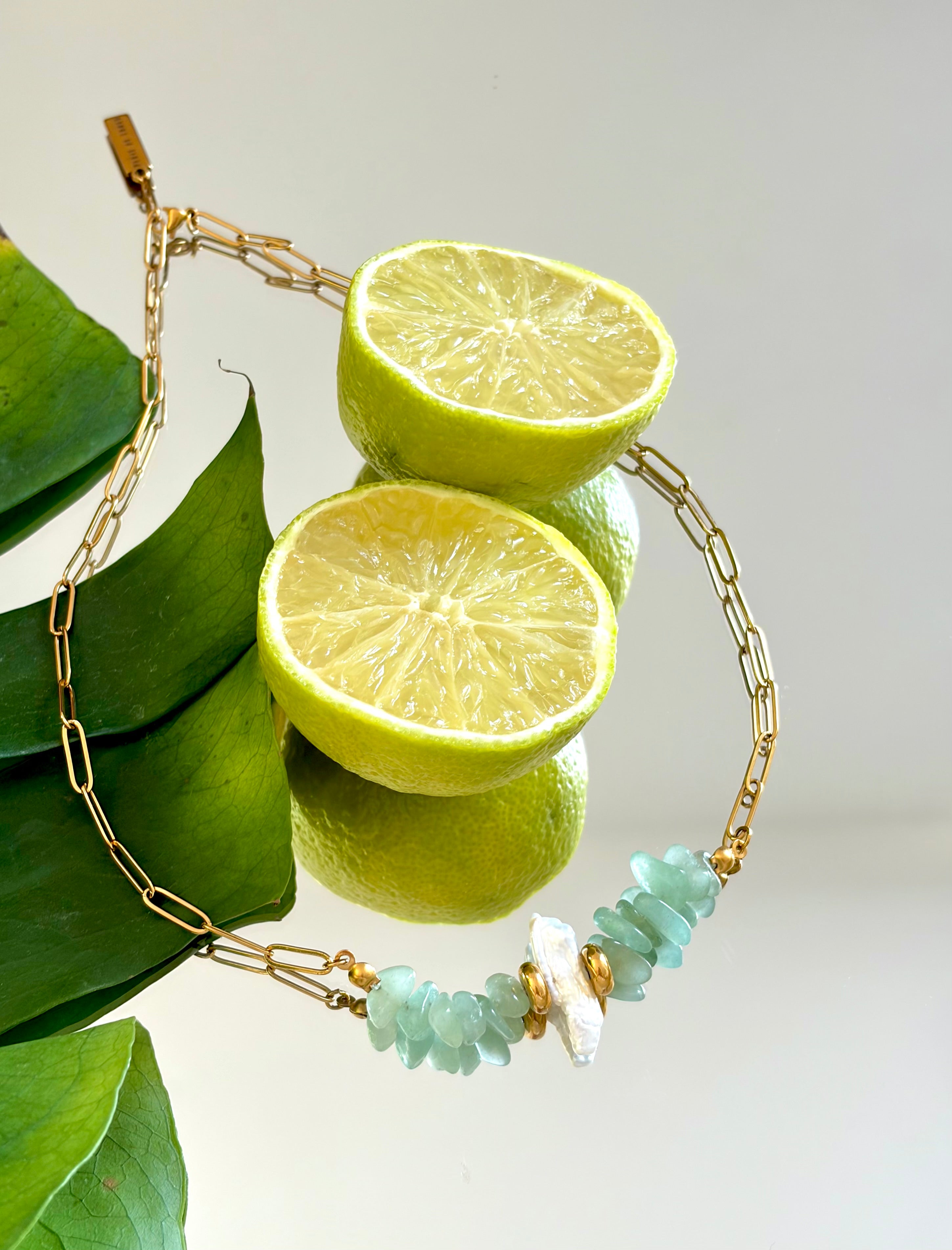 Collier Azaë  —  Aventurine