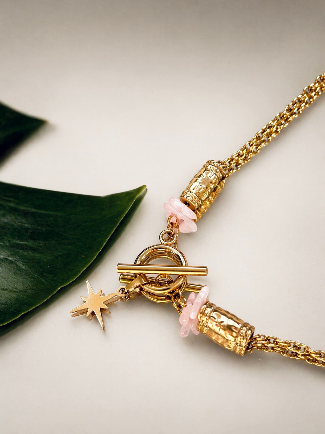 Collier Eöseà  —  Quartz Rose